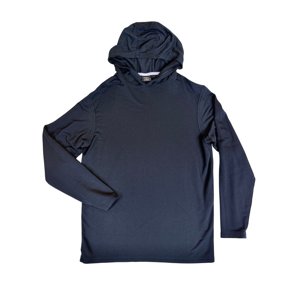 Jambys Hoodie Men XS Black Long Sleeve Micromodal Spandex